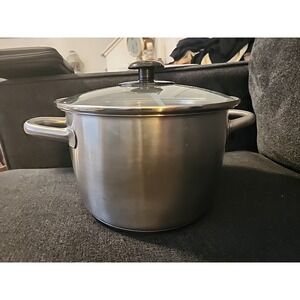 IKEA Cookware Stainless 2.5 Qt‎ Saucepan Measuring Mini Stock Pot Fry Pan & Lid
